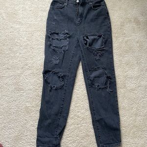 BDG  black high waisted jeans